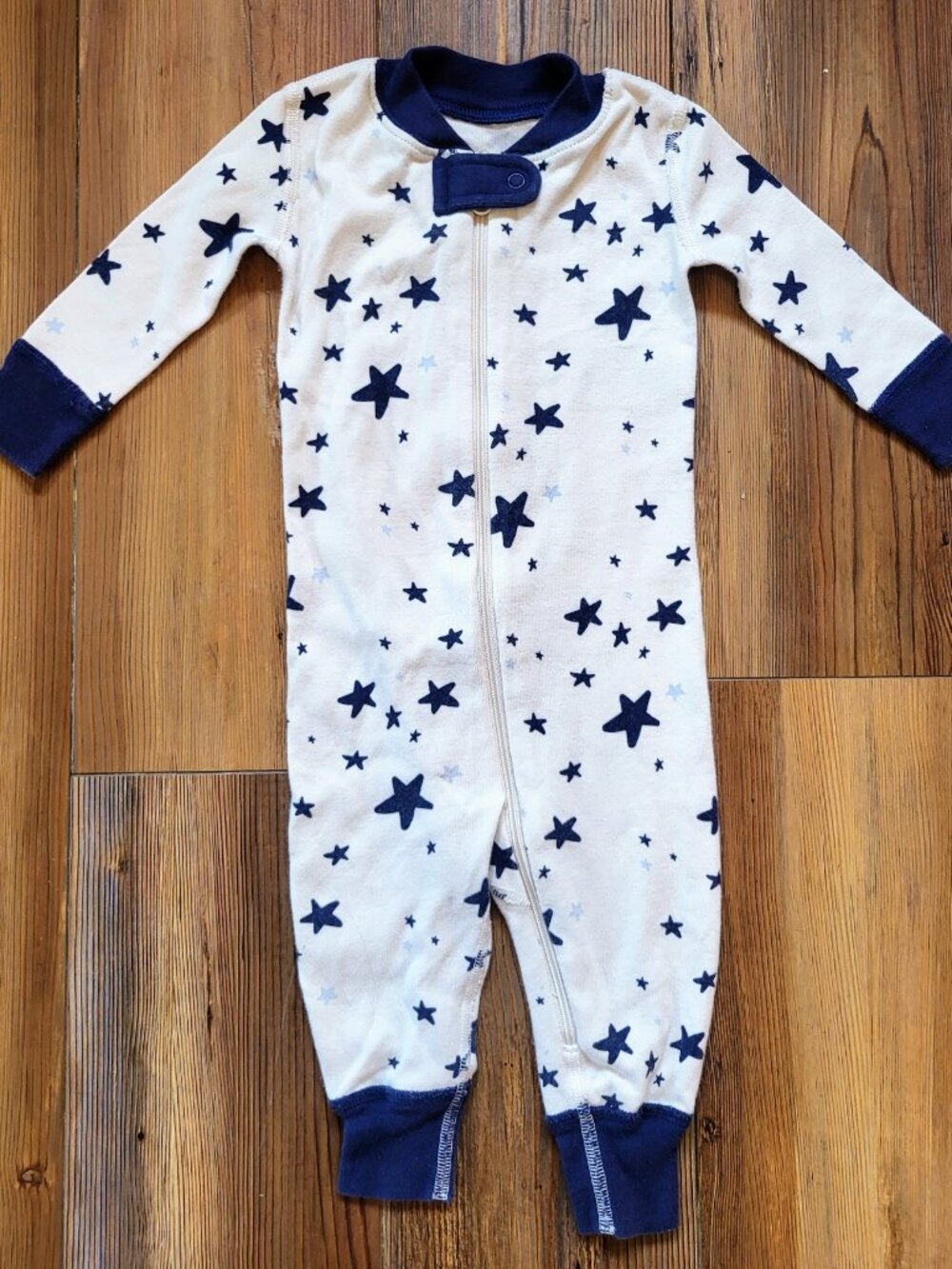 Hanna Andersson Size 60 / 3-6 months Boys or Girls PJs Long Sleeve Sleeper
